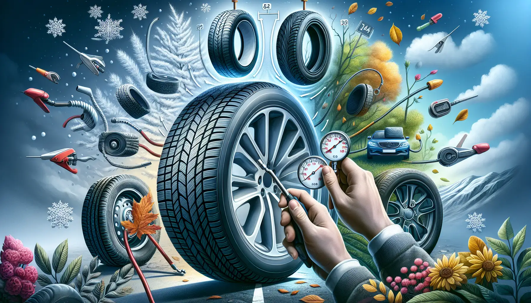 Seasonal Tire Maintenance: Adjusting Pressure for Temperature Changes